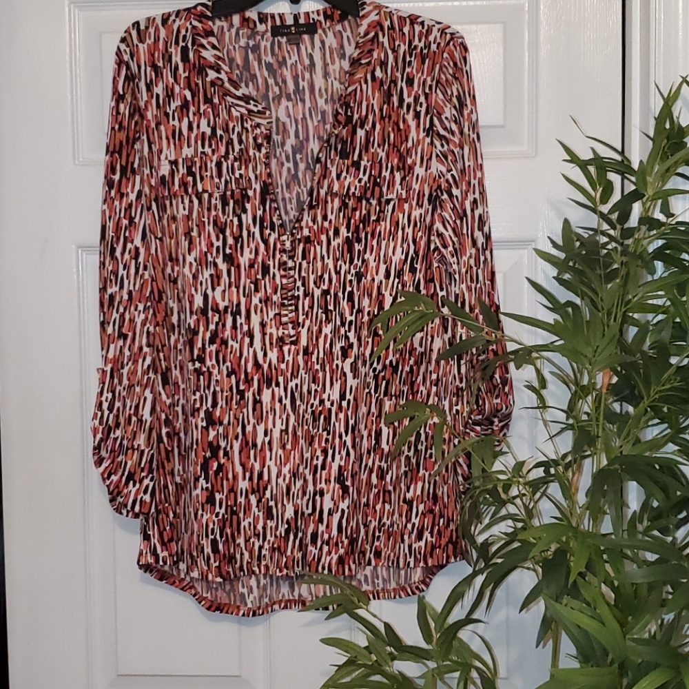 Time Line Blouse/zipper
